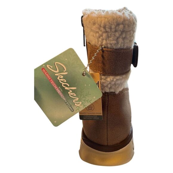 Skechers Synergy - Diva Lane Brown Boots - Women’s Size 6 NEW WITH BOX - Picture 3 of 7